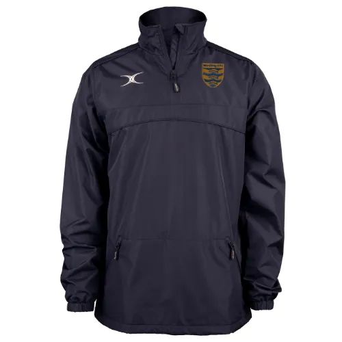 gilbert-rugby-worthing-rfc-photon-giacca-1-4-zip-bambino-blu-navy image 1