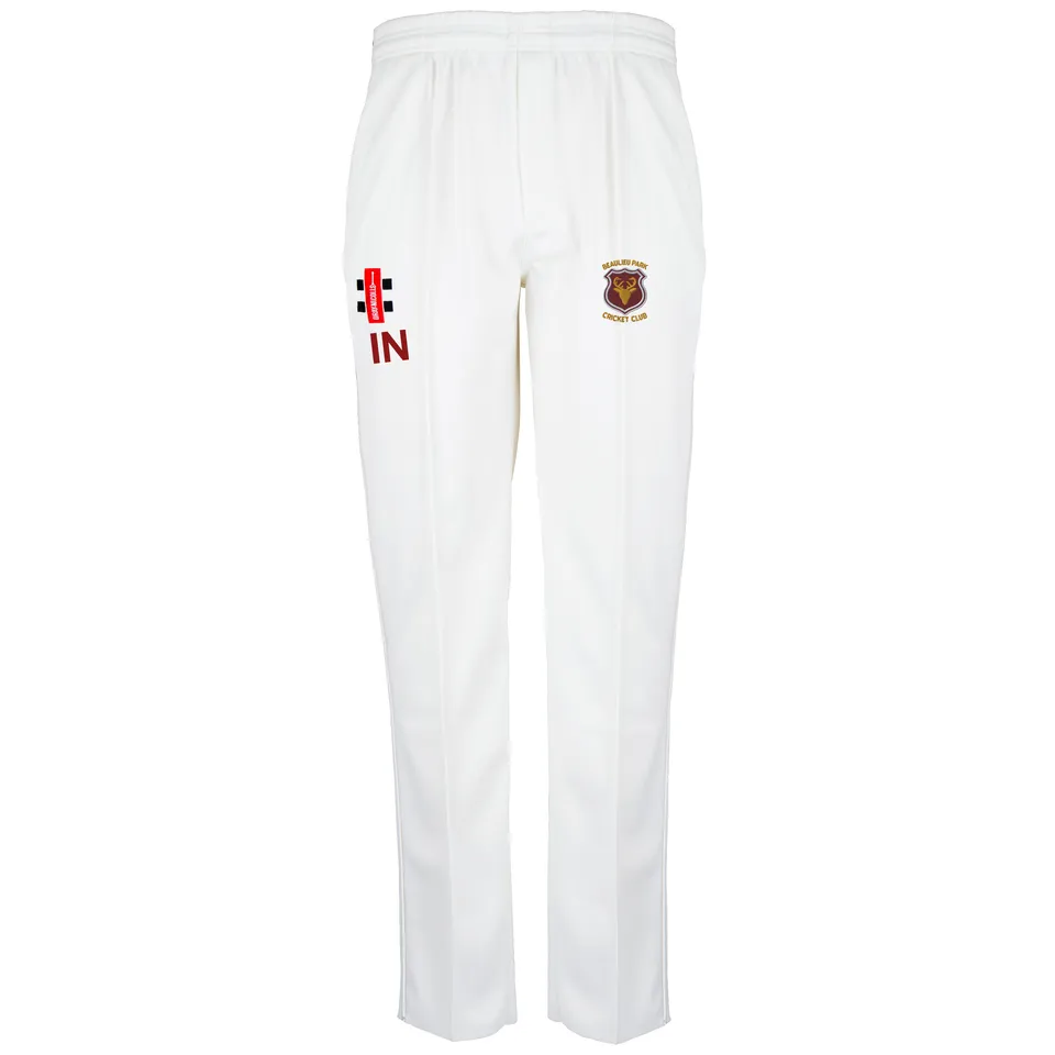 gray-nicolls-beaulieu-park-cc-matrix-v2-trousers-junior-avorio-pantaloni-cricket image 1