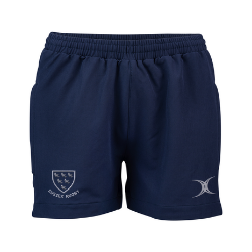 gilbert-rugby-sussex-rfu-evo-pantaloncini-corti-blu-navy-donna image 1