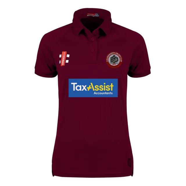 gray-nicolls-matrix-v2-polo-s-s-donna-cullingworth-cc-maroon image 1