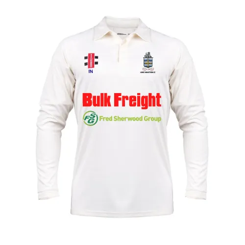 gray-nicolls-long-whatton-cc-pro-performance-v3-maglia-match-manica-lunga-avorio image 1