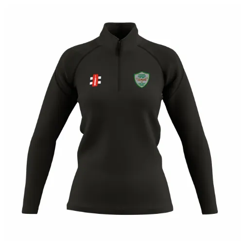 gray-nicolls-market-overton-cc-donna-gts-pile-1-4-zip-nero image 1