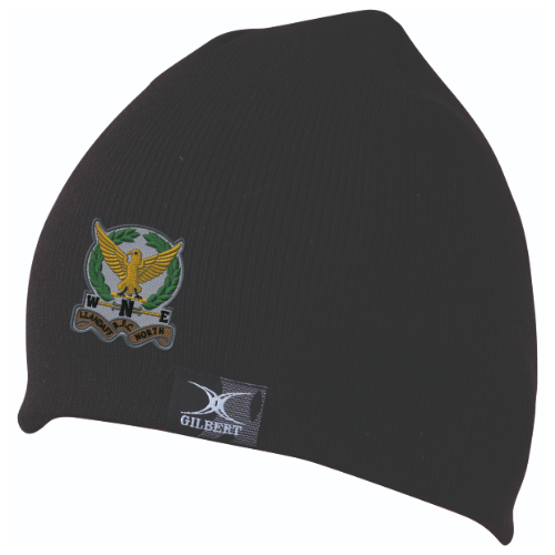 gilbert-rugby-beanie-llandaff-north-rfc-adulto-cappello-nero-double-layer image 1