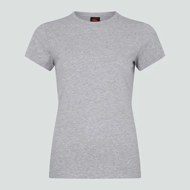 canterbury-club-plain-t-shirt-donna-grigia image 1