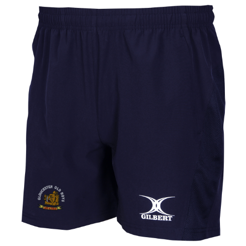 gilbert-rugby-gloucester-old-boys-rfc-shorts-leisure-donna-blu-navy image 1