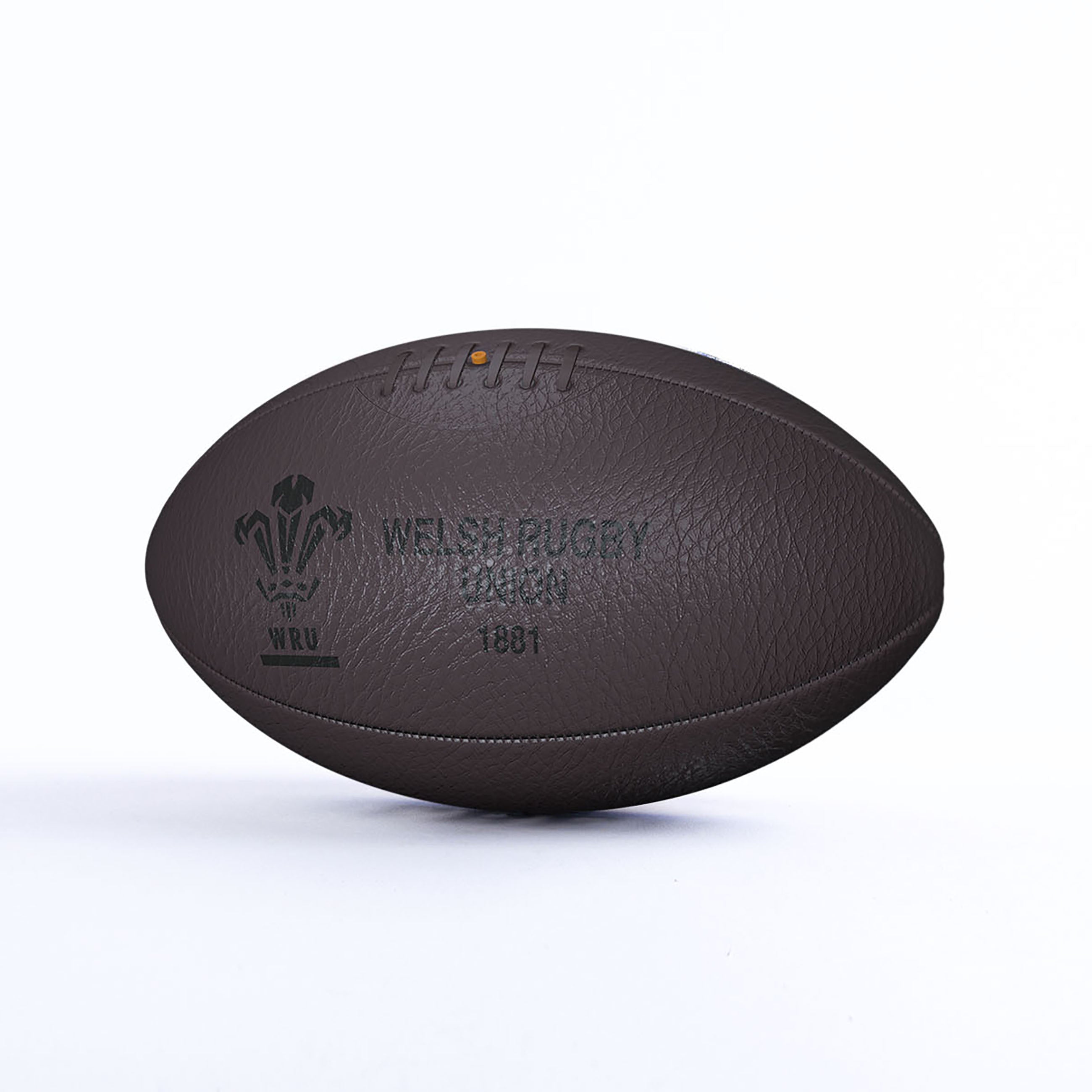 gilbert-rugby-wales-vintage-ball-pallone-heritage-in-cuoio-misura-5 image 2