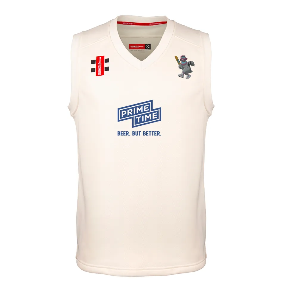 gray-nicolls-fulham-pigeons-cc-pro-performance-gilet-slipover-match-senior-avori image 1