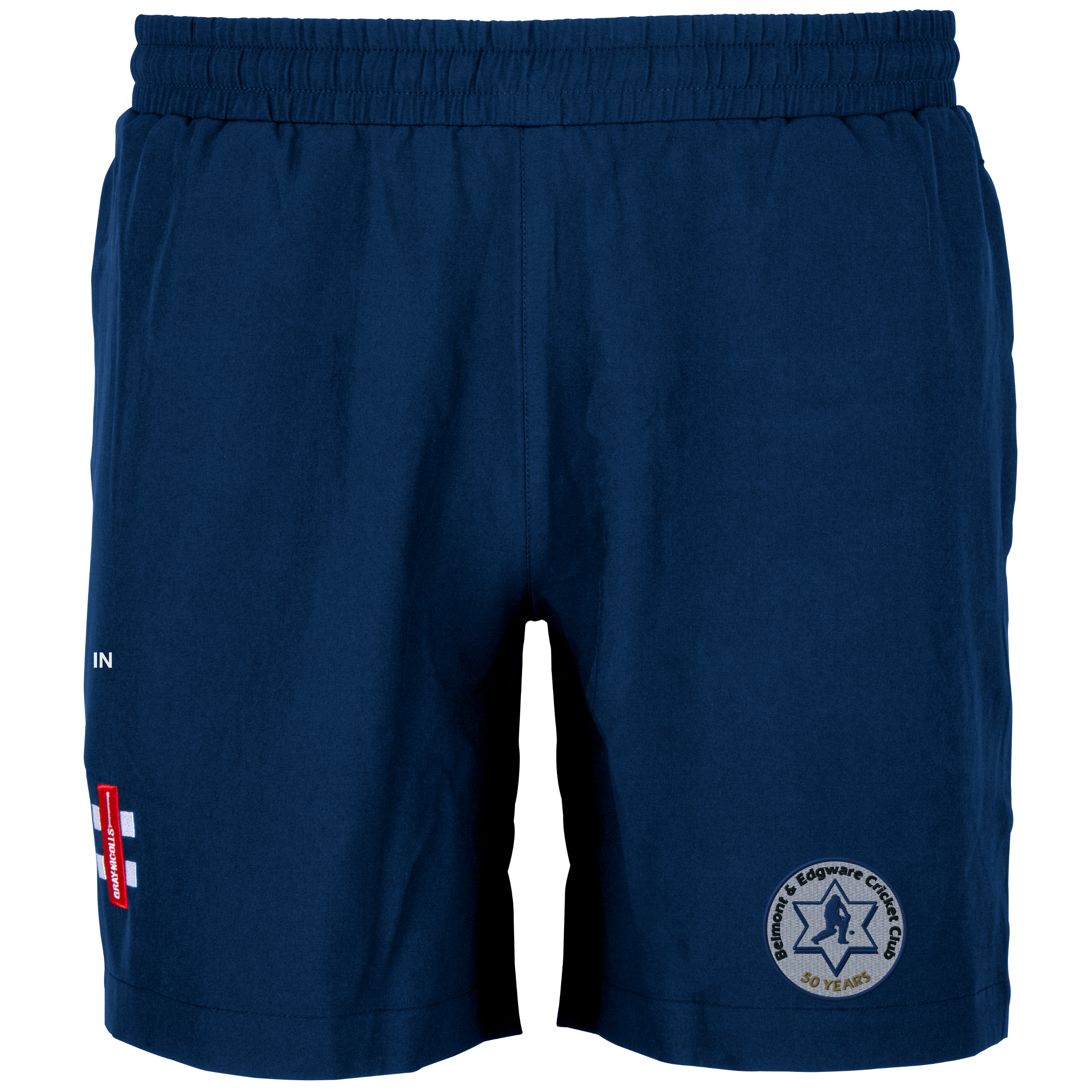 gray-nicolls-velocity-pantaloncini-training-senior-navy-belmont-edgware-cc image 1