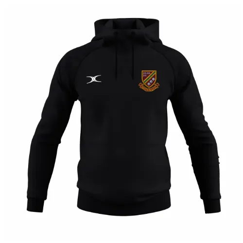 gilbert-rugby-heath-rufc-stainland-lions-rc-junior-felpa-con-cappuccio-gts-nero image 1
