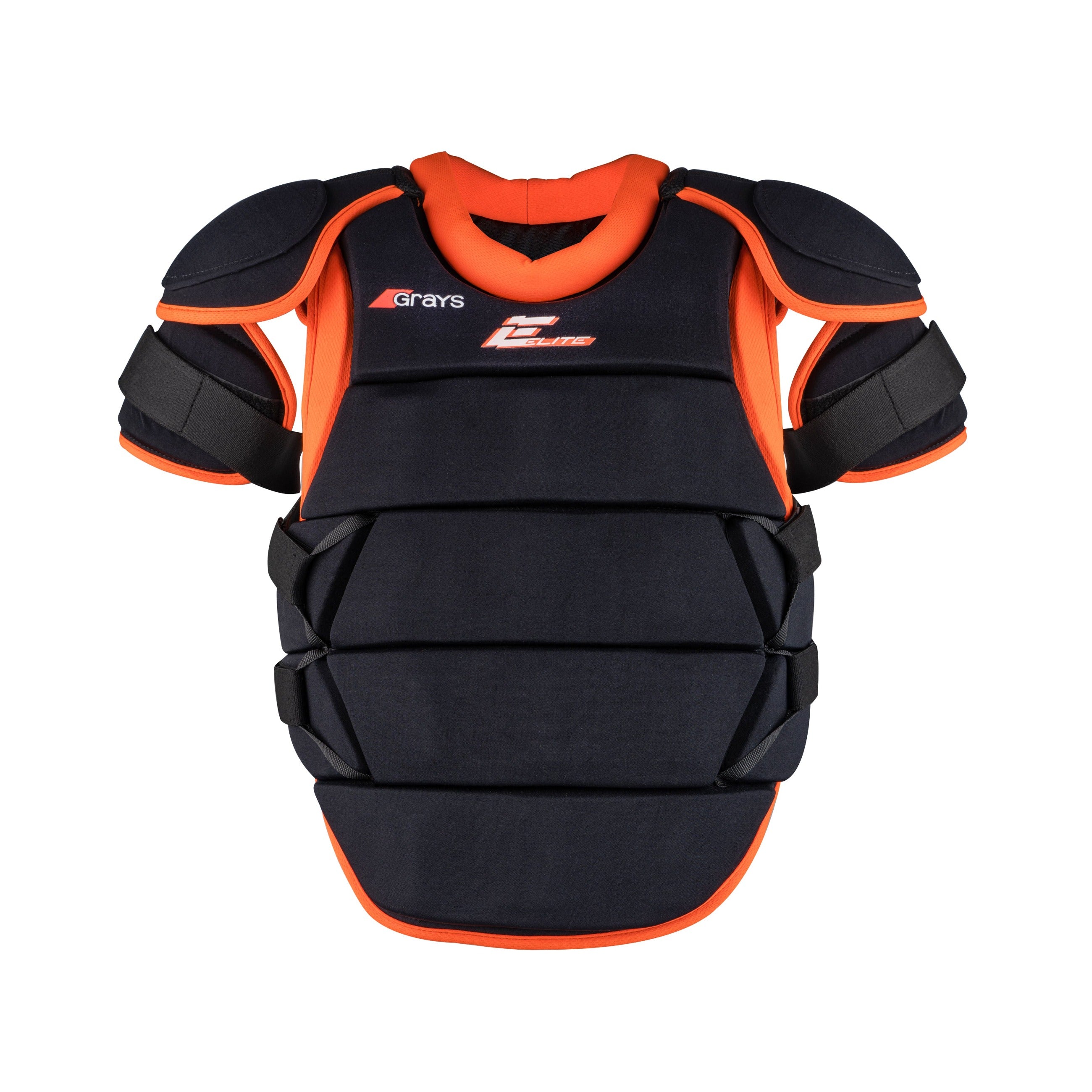 grays-elite-body-armour-corpetto-protettivo-hockey-colore-black-orange image 1