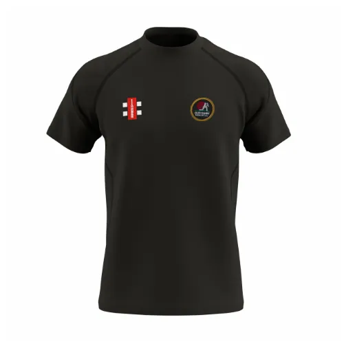 gray-nicolls-gts-t-shirt-manica-corta-aled-davies-memorial-senior-nero image 1