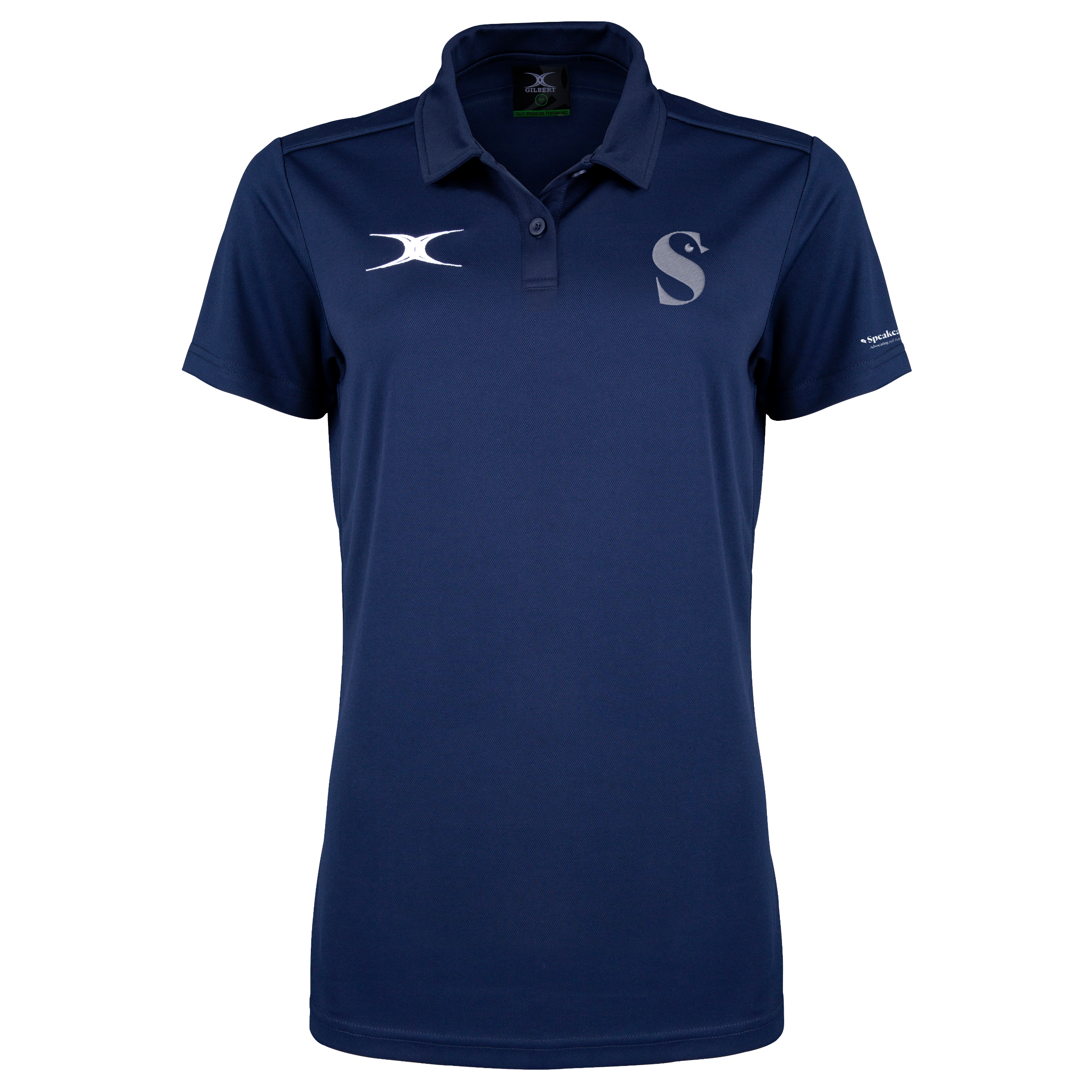 gilbert-rugby-speakeasy-club-senior-photon-ii-polo-manica-corta-blu-navy-scuro image 1