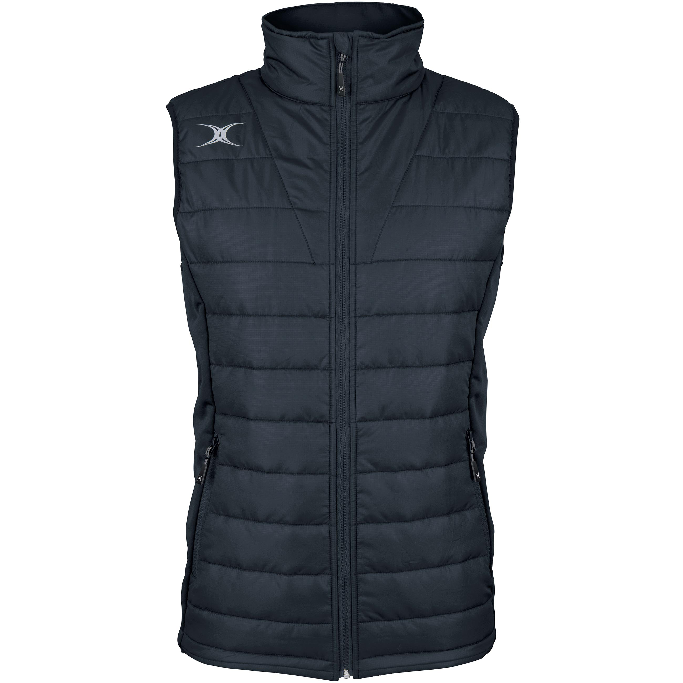 gilbert-rugby-pro-bodywarmer-gilet-uomo-nero image 1