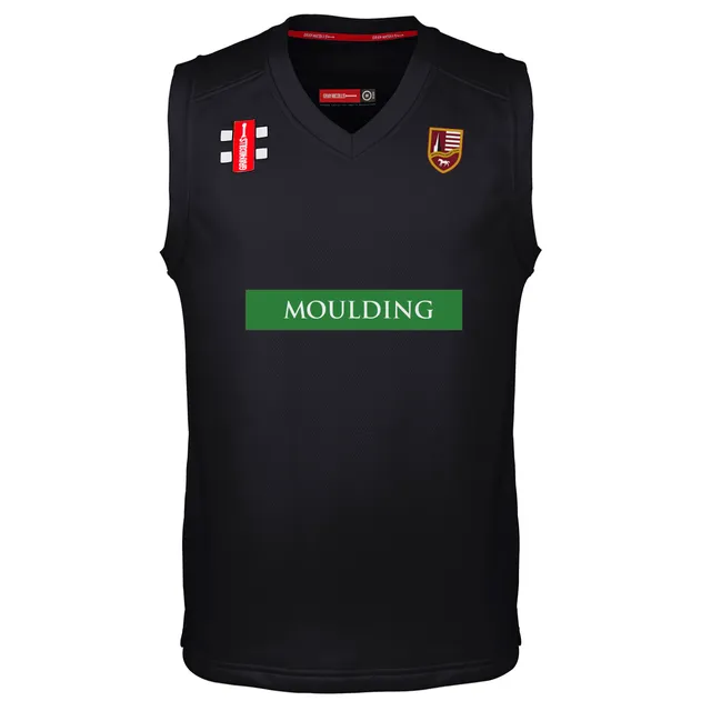 gray-nicolls-pro-performance-gilet-training-adulto-south-wilts-cc-nero image 1