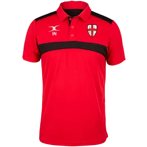 gilbert-rugby-rye-rugby-club-photon-polo-adulto-rosso-nero image 1