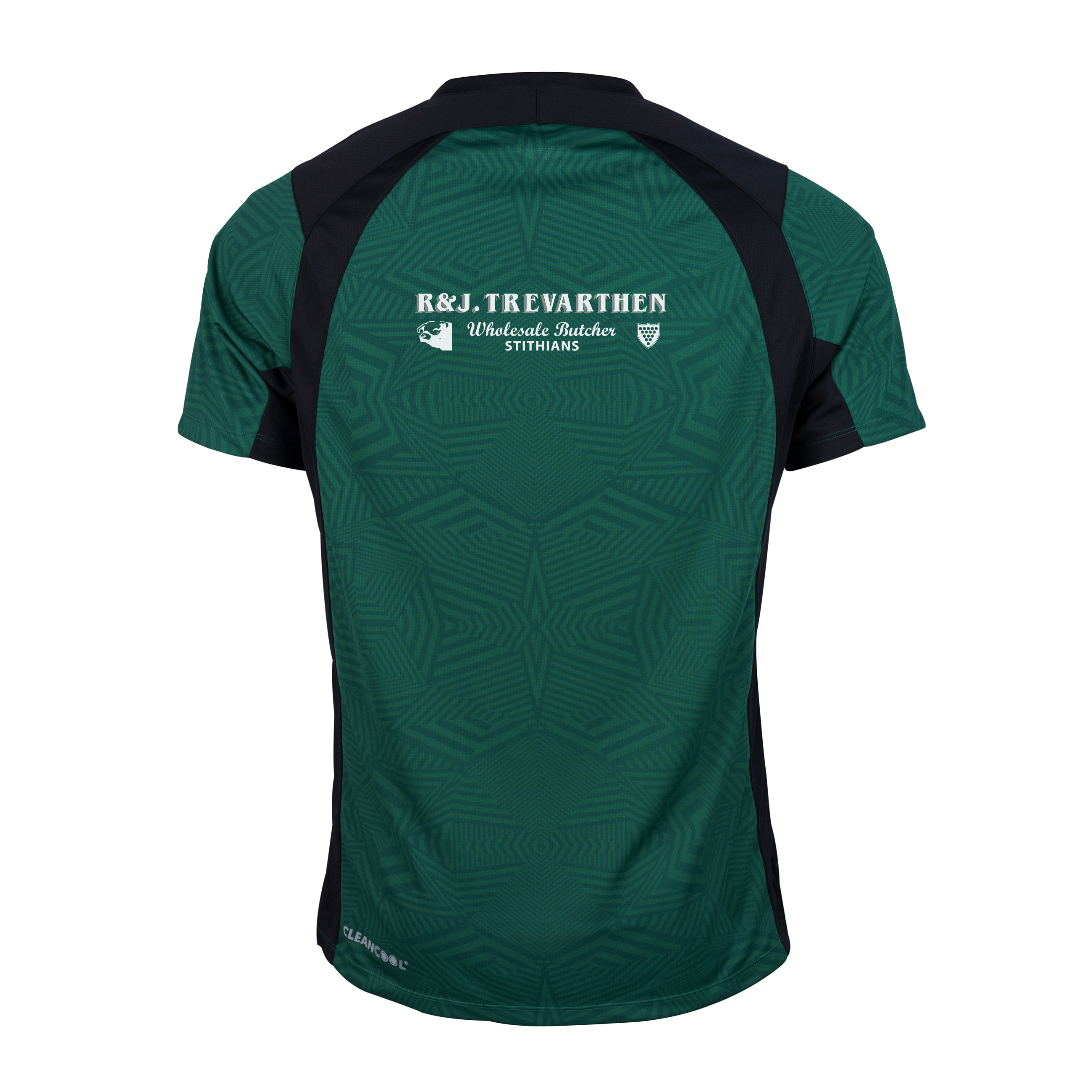gray-nicolls-pro-t20-maglia-manica-corta-senior-stithians-cc-green-black image 2