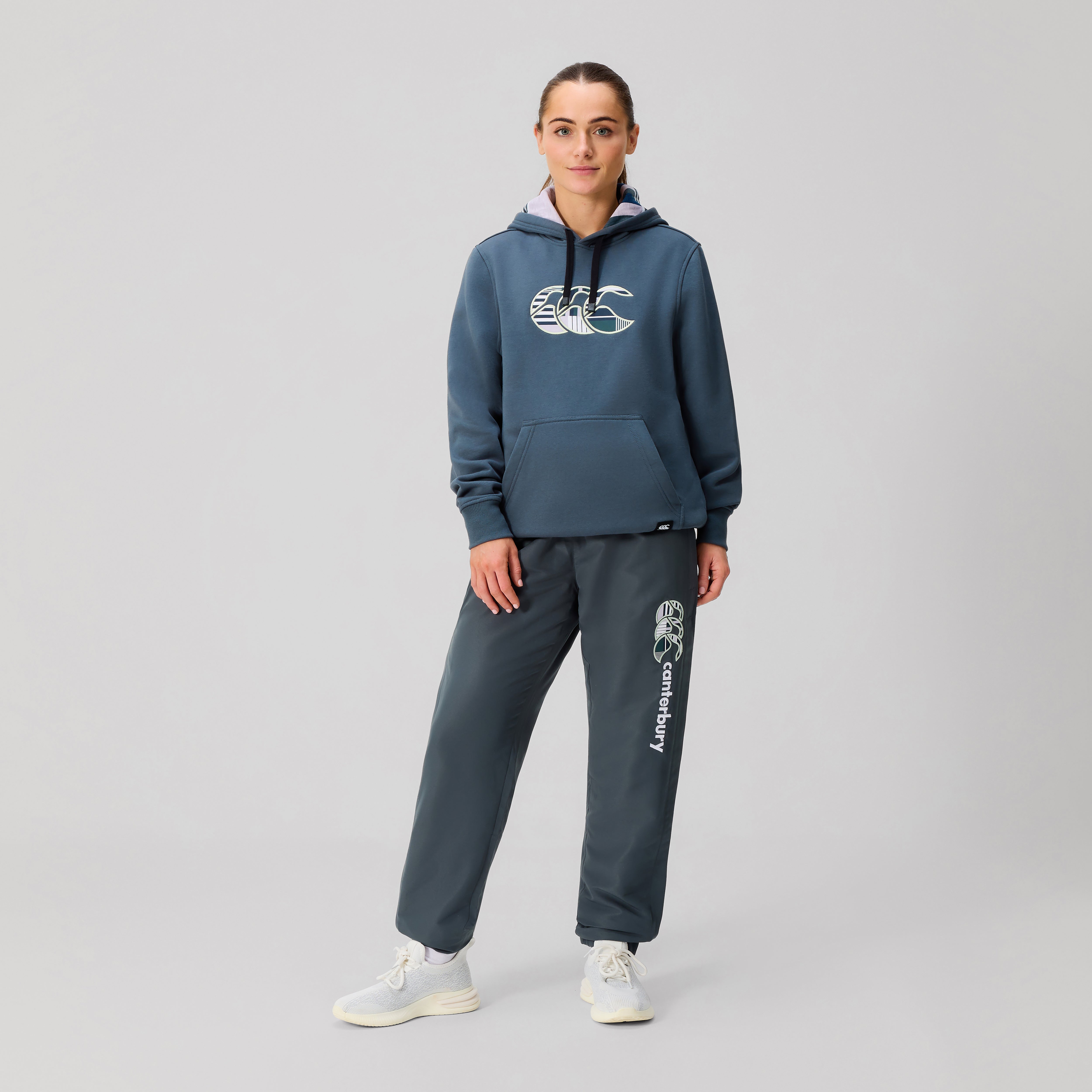 canterbury-uglies-logo-hoodie-donna-grigio image 2