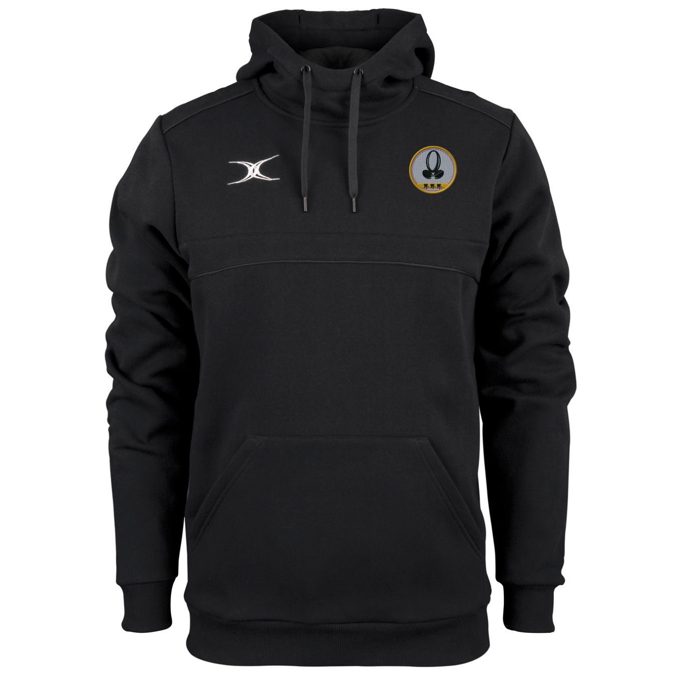 gilbert-rugby-photon-felpa-hoodie-uomo-nera-www-rugby image 1