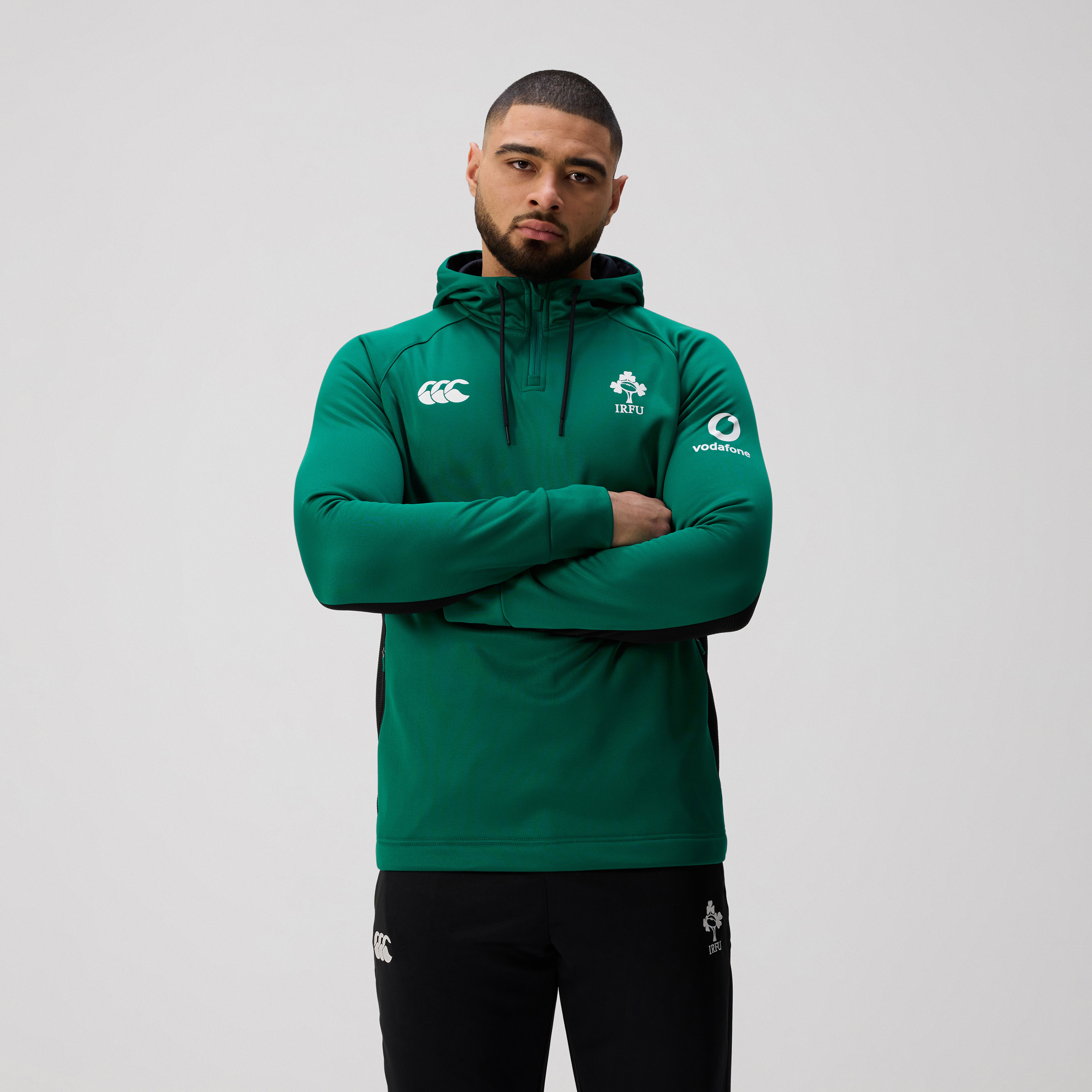 canterbury-ireland-zip-training-hoody-uomo-verde image 1