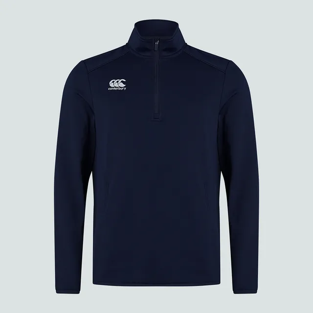 canterbury-club-1-4-zip-mid-layer-allenamento-uomo-navy image 1