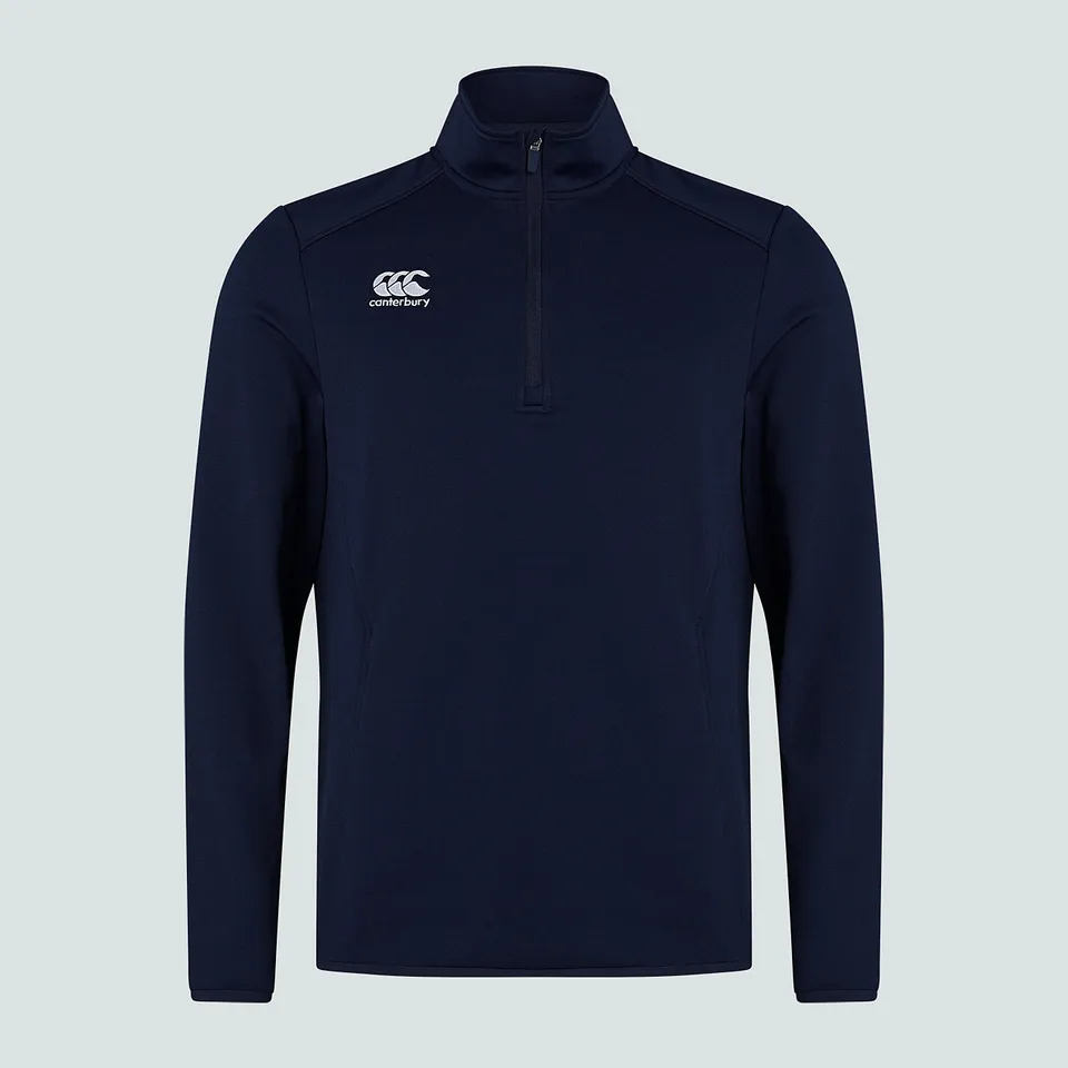 canterbury-club-1-4-zip-mid-layer-allenamento-uomo-navy image 1