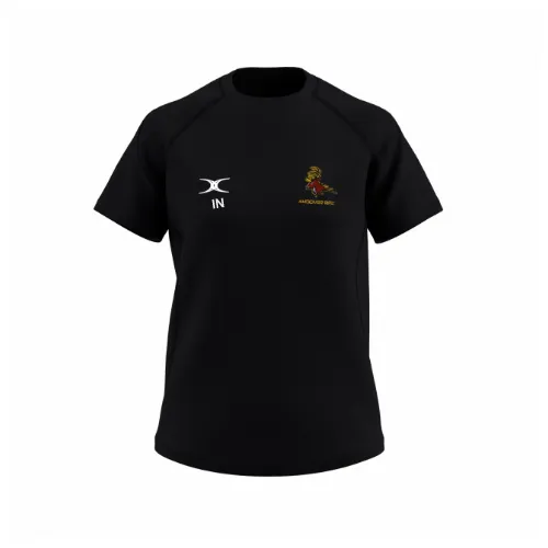 gilbert-rugby-andover-rfc-donna-gts-t-shirt-manica-corta-nera image 1