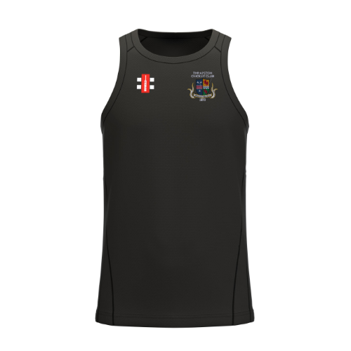 gray-nicolls-thrapston-cc-senior-atom-gilet-nero image 1