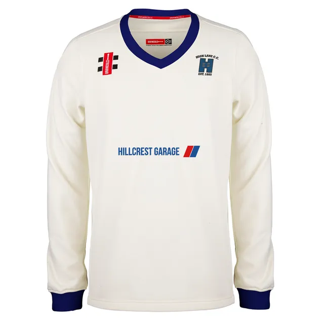 gray-nicolls-high-lane-c-c-adult-pro-performance-maglione-match-avorio-navy image 1