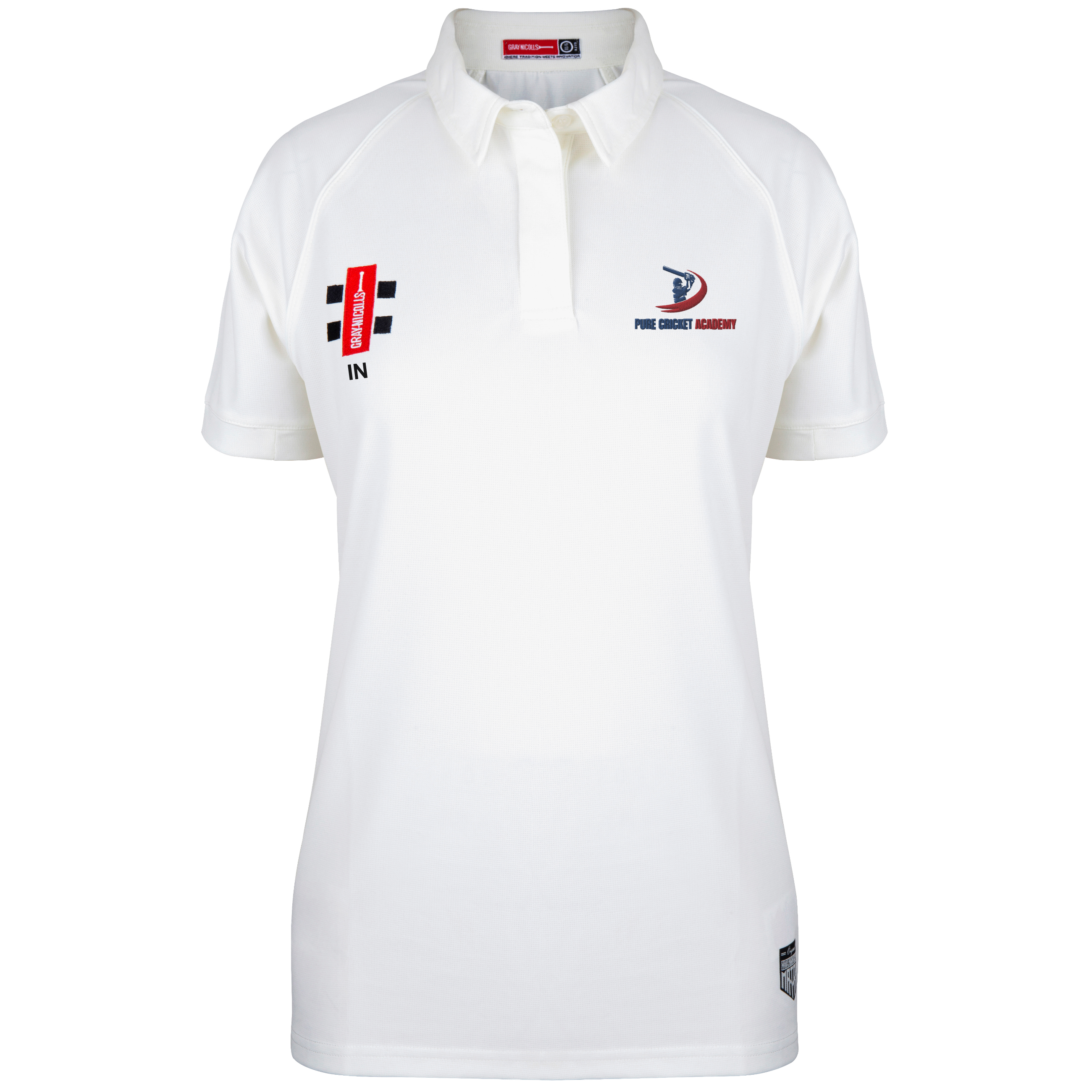 gray-nicolls-matrix-v2-maglia-cricket-s-s-donna-avorio-pure-cricket-academy image 1