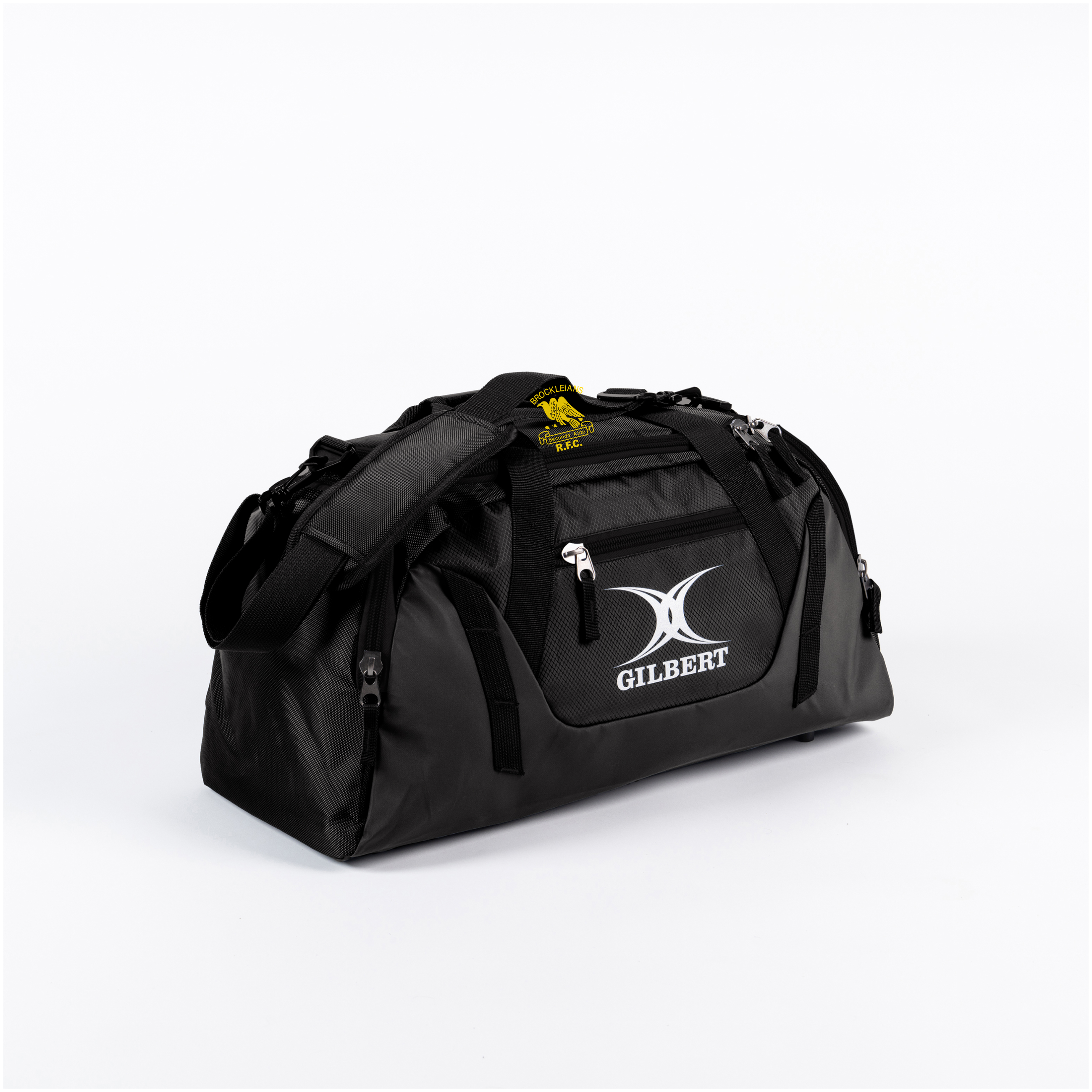 gilbert-rugby-brockleians-rfc-club-v4-borsone-players-holdall-senior-nero image 1