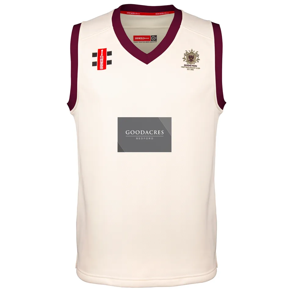 gray-nicolls-queens-park-westfield-pro-performance-slipover-da-partita-adulto-av image 1
