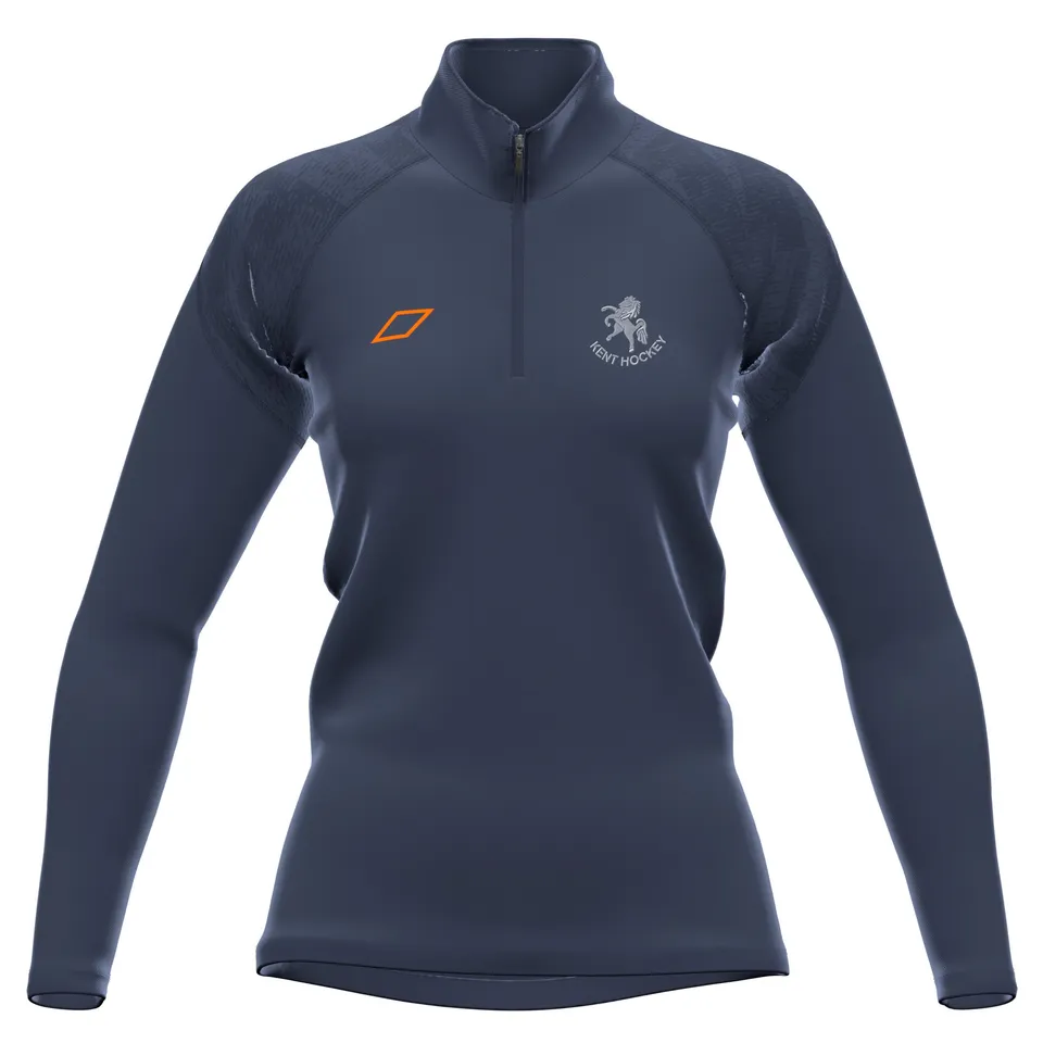 grays-kent-hockey-donna-gts-pile-1-4-zip-blu-navy-scuro image 1