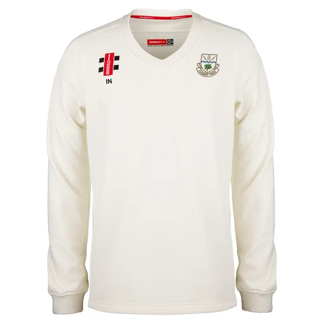 gray-nicolls-cherry-tree-cc-junior-pro-performance-maglione-match-avorio image 1