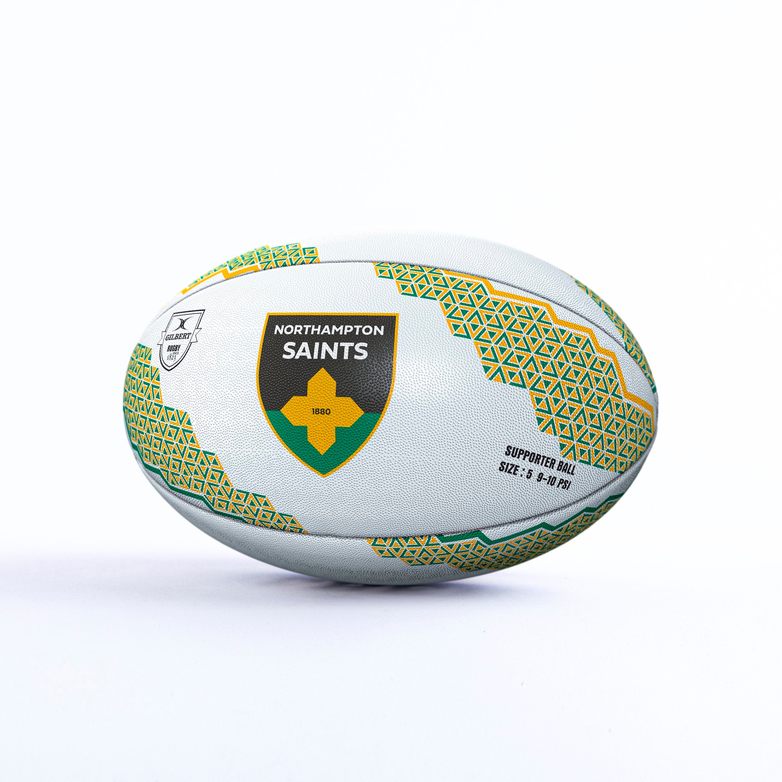 gilbert-northampton-saints-pallone-rugby-supporter-misura-4-5 image 4