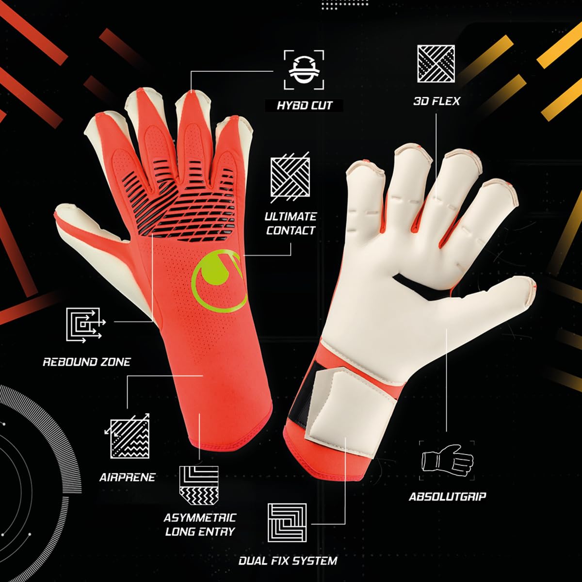uhlsport-fm-zne-absolutgrip-hybd-guanti-portiere-calcio-uomo image 2