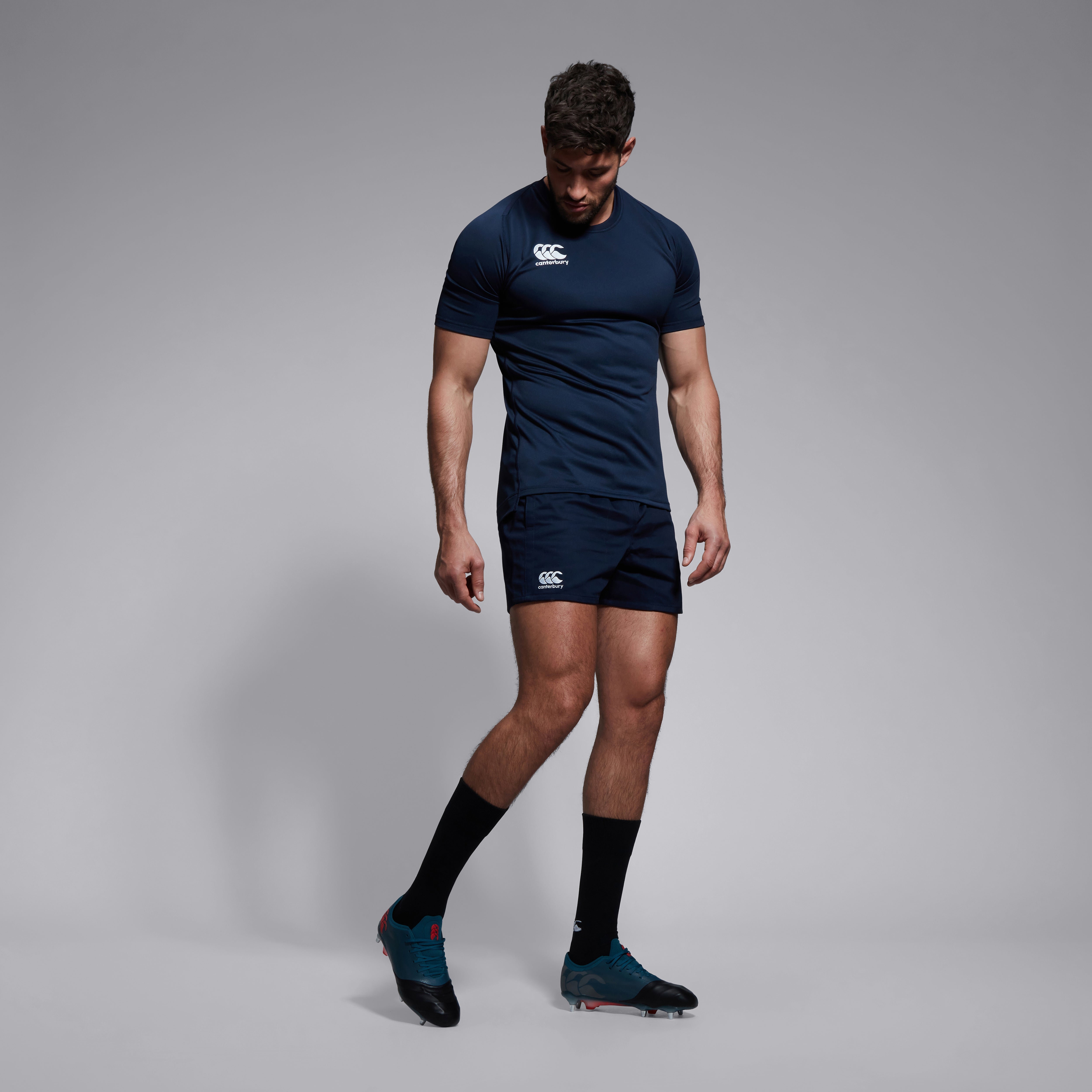 canterbury-professional-cotton-short-uomo-blu-navy-pantaloncino-rugby image 3