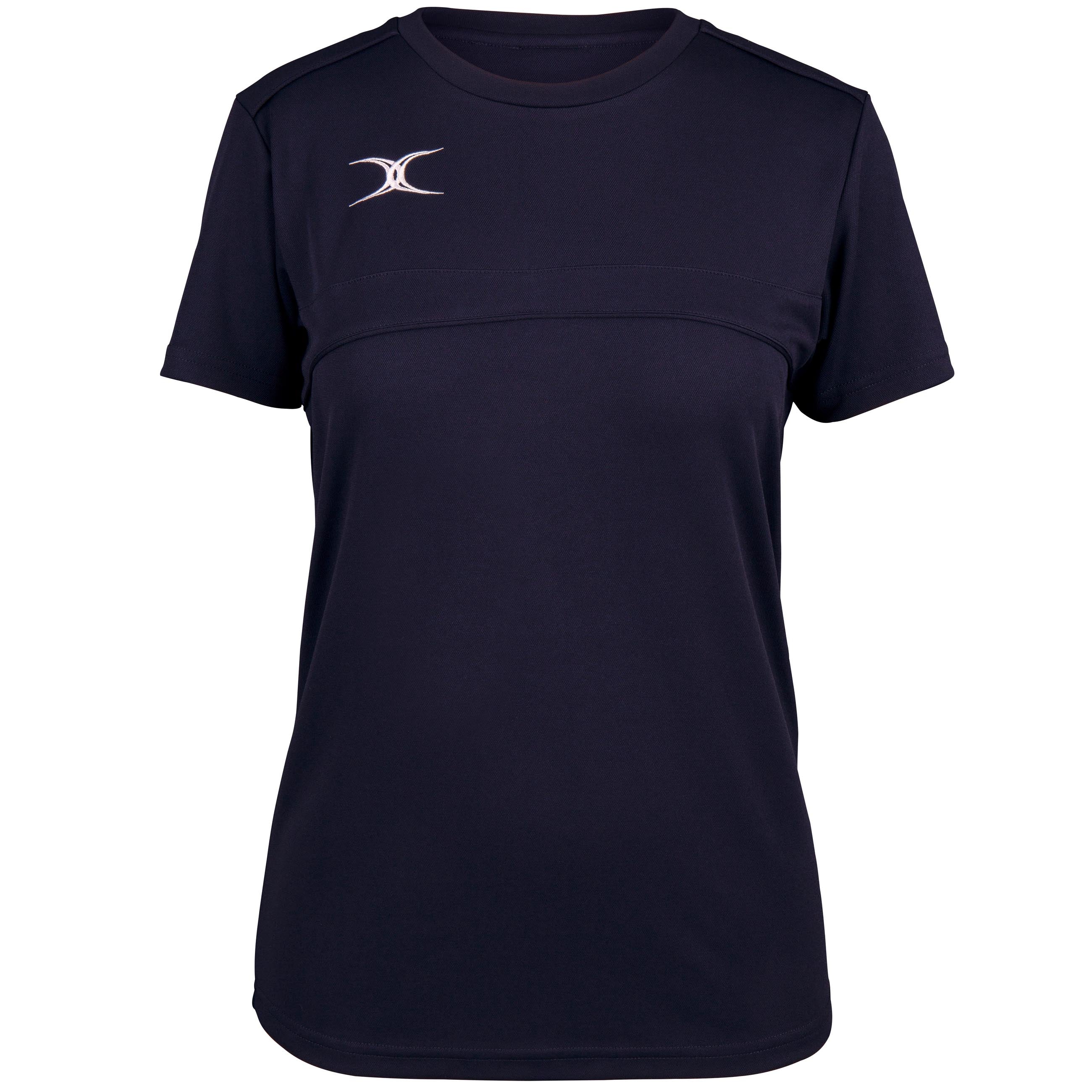 gilbert-rugby-photon-t-shirt-donna-nero-blu-navy image 3