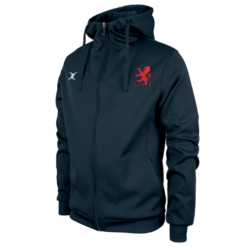 gilbert-rugby-london-scottish-f-c-adulto-pro-felpa-cappuccio-dark-navy image 1