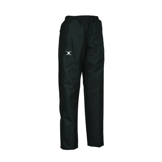 gilbert-rugby-revolution-junior-pantaloni-antipioggia-neri image 1
