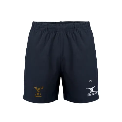 gilbert-rugby-bracknell-rfc-senior-shorts-photon-neri-con-tasche image 1