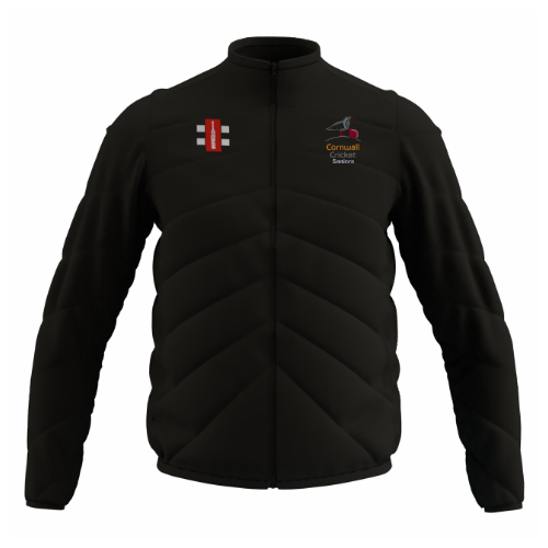 gray-nicolls-gts-giacca-full-zip-cornwall-cricket-club-senior-black image 1