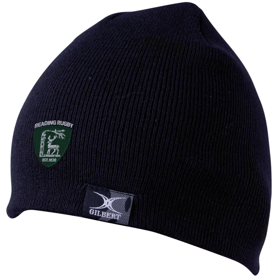 gilbert-rugby-reading-rfc-beanie-navy-berretto-adulto image 1