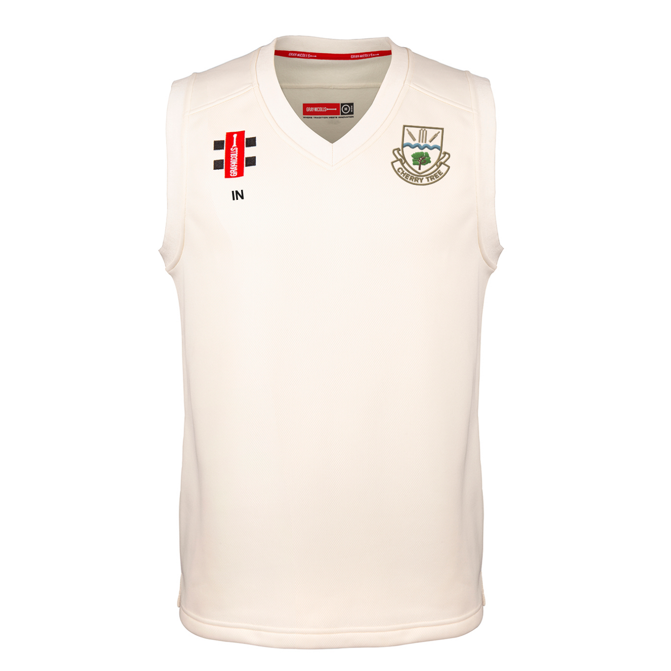 gray-nicolls-pro-performance-slipover-cricket-junior-cherry-tree-cc-avorio image 1