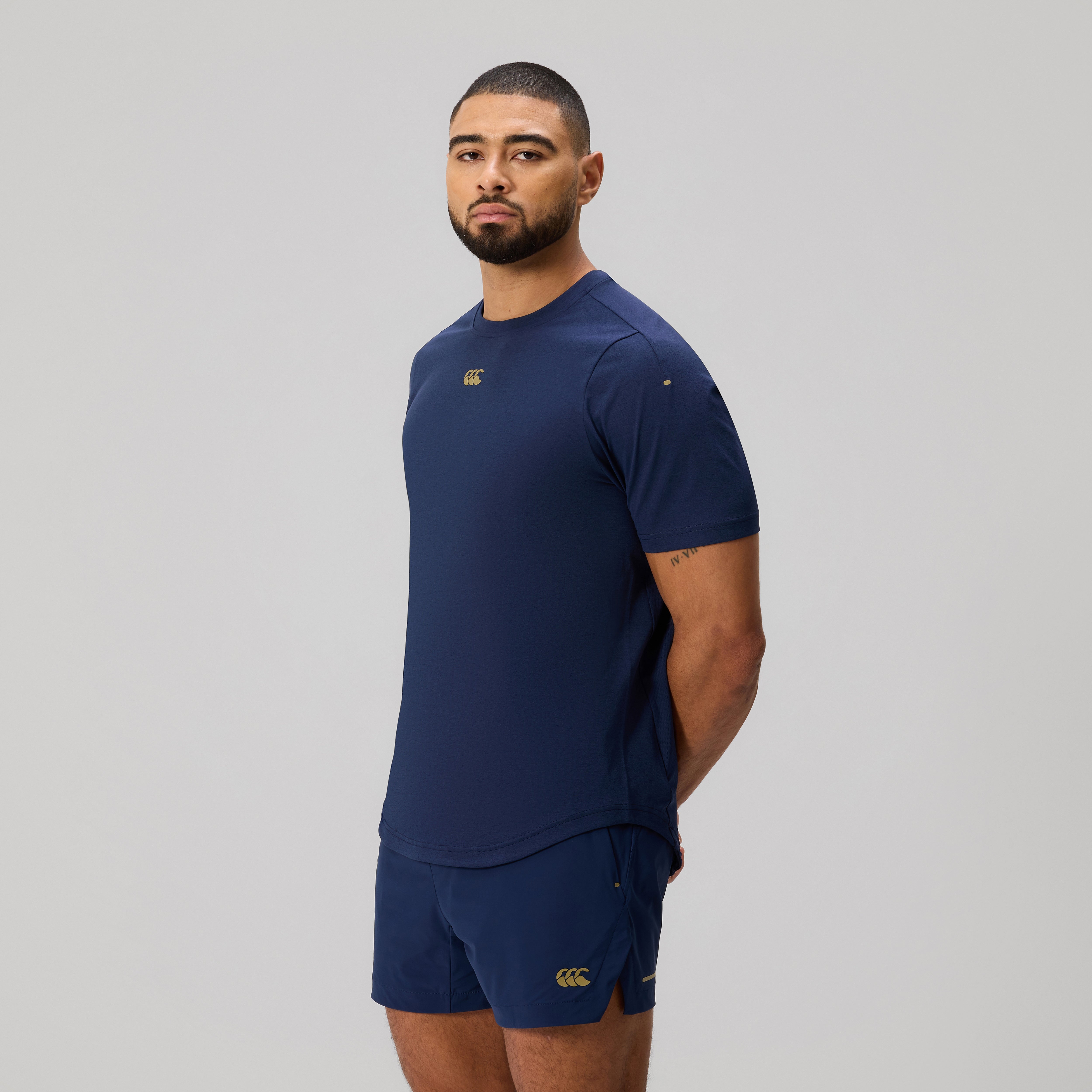 canterbury-everest-dart-tech-t-shirt-uomo-blu-maglia-training image 4
