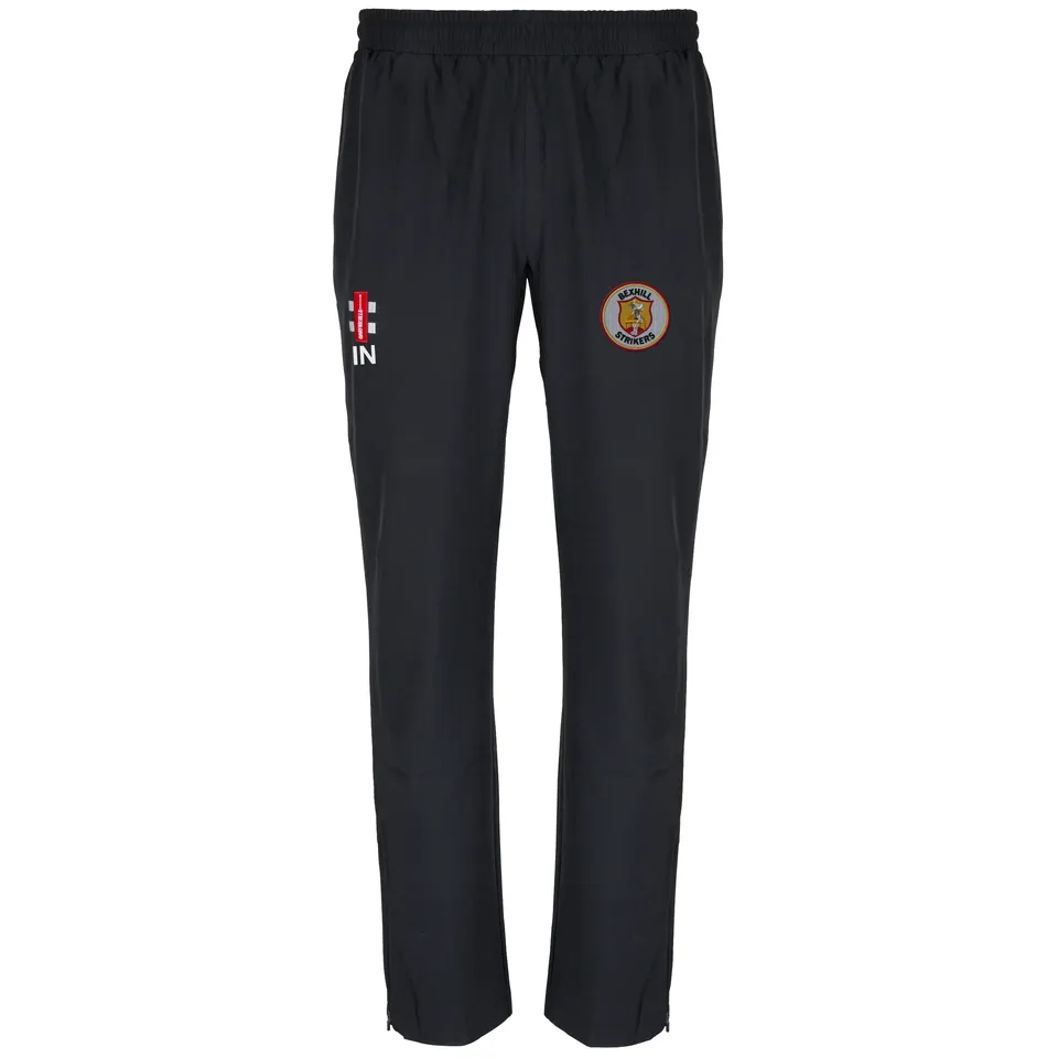 gray-nicolls-velocity-pantaloni-track-bexhill-strikers-senior-nero image 1