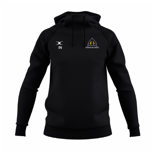 gilbert-rugby-farnham-rufc-donna-felpa-con-cappuccio-gts-nera image 1