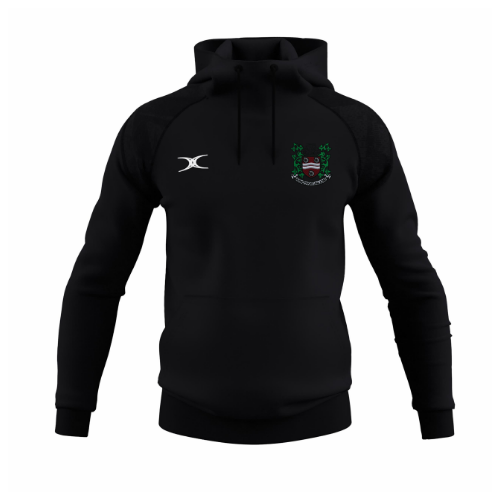 gilbert-rugby-gts-felpa-con-cappuccio-senior-nero-whitby-rfc image 1