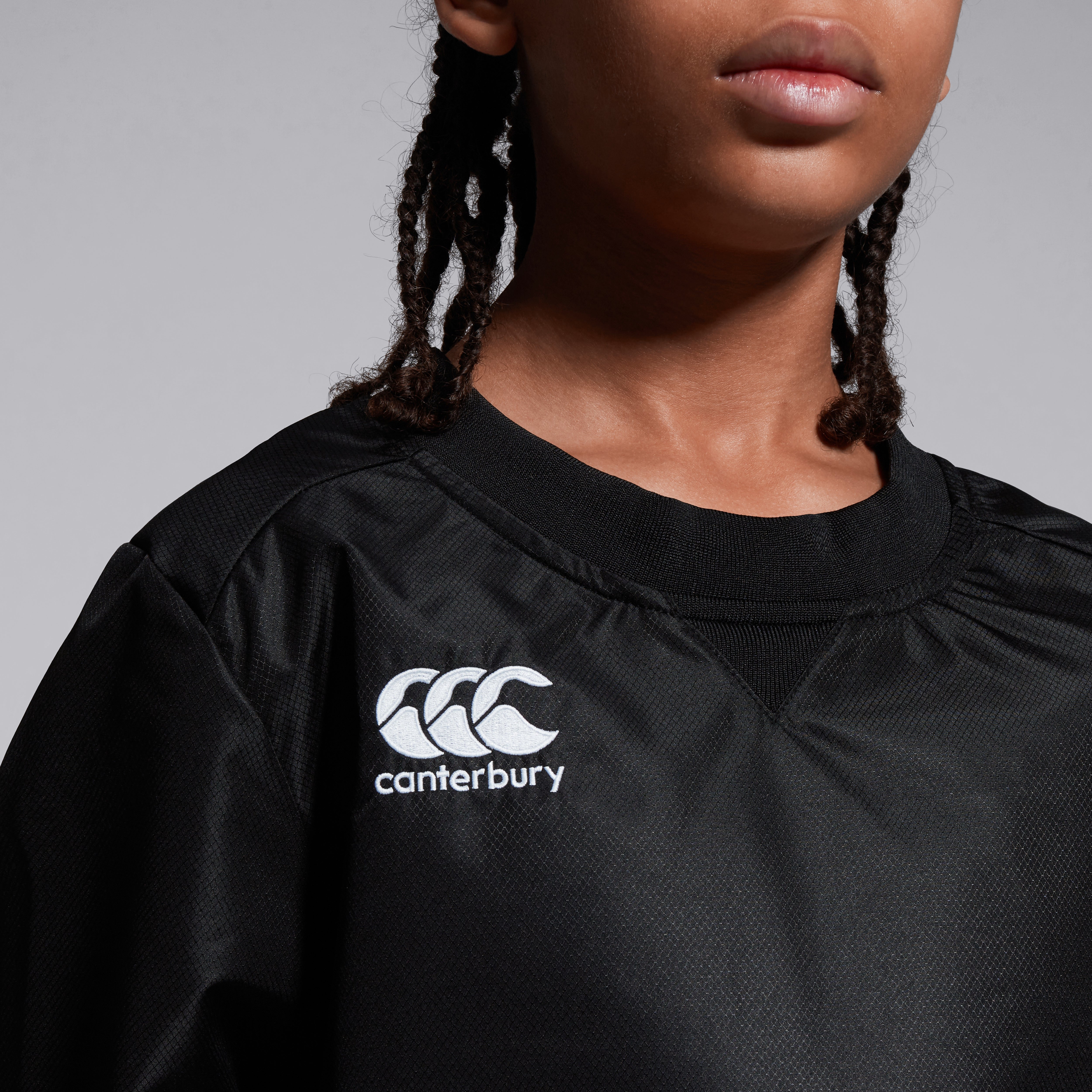 canterbury-club-vaposhield-contact-top-midlayer-junior-unisex-nero image 8