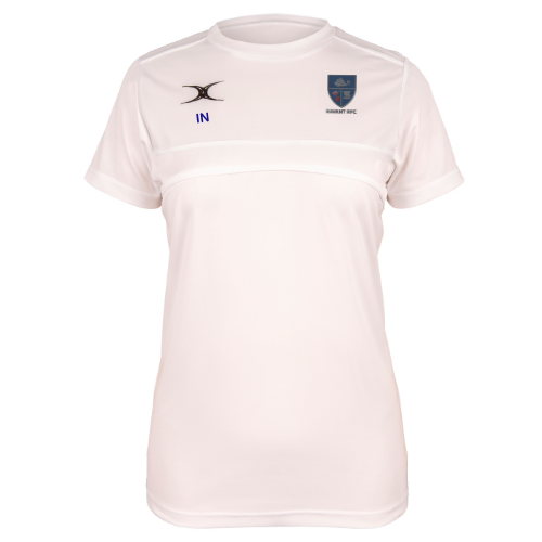 gilbert-rugby-havant-rfc-donna-photon-ii-t-shirt-manica-corta-bianca image 1