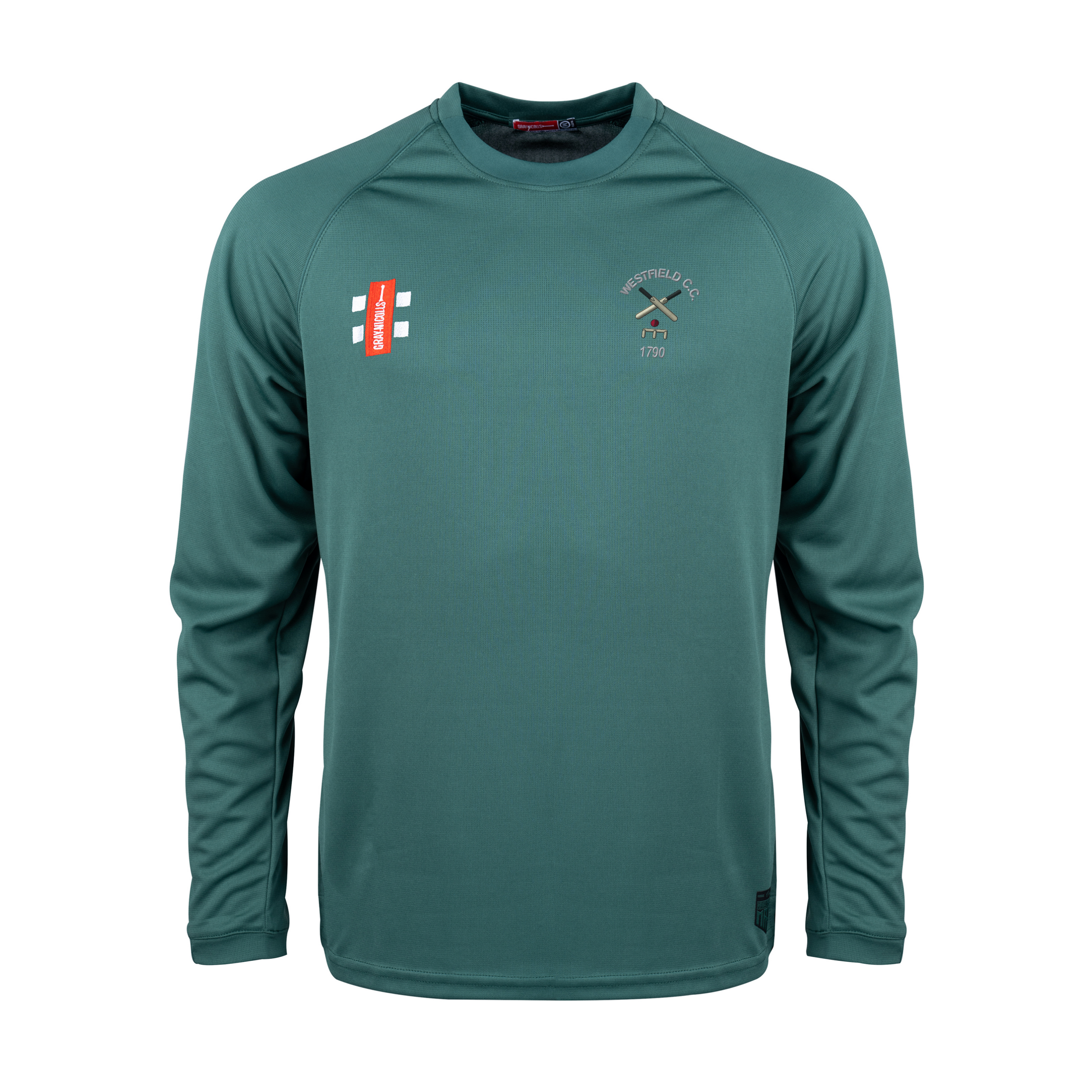gray-nicolls-matrix-v2-maglia-manica-lunga-verde-adulto-westfield-cricket-club-s image 1
